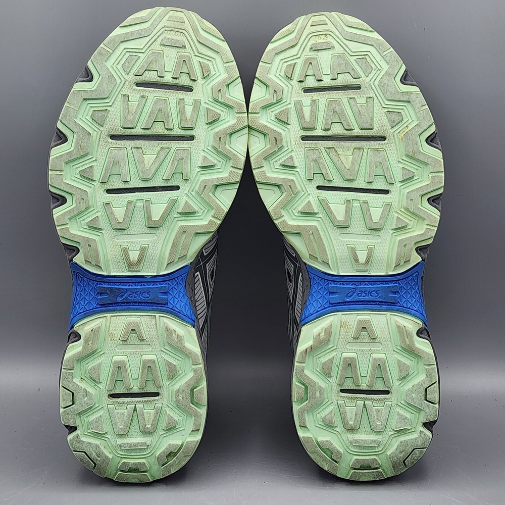 Asics Gel Venture 7 Women's Size 7.5 Gray Mint Green Running Shoes 1012A476 - Picture 11 of 12